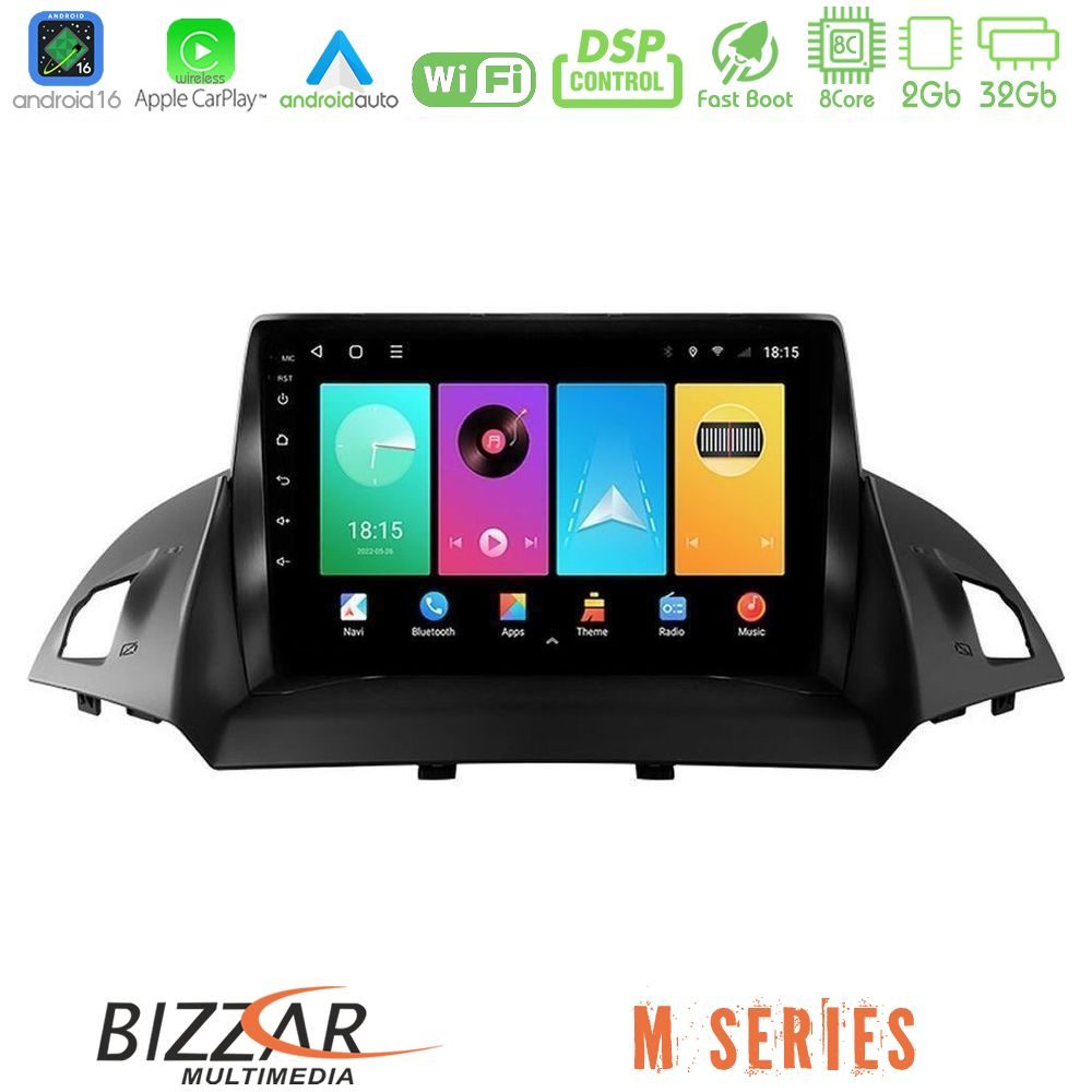 bizzar_m_fd0047 Bizzar M Series 8Core Android16 2+32GB Ford C-Max/Kuga Navigation Multimedia Tablet 9" - Image 1