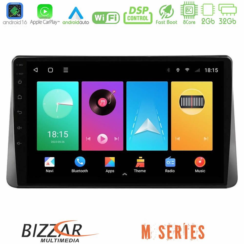 bizzar_m_fd2495 Bizzar M Series 8Core Android16 2+32GB Ford Focus 2019-> Navigation Multimedia Tablet 9" - Image 1