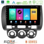 Bizzar M Series 8Core Android16 2+32GB  Honda Jazz 2002-2008 (Manual A/C) Navigation Multimedia Tablet 9"