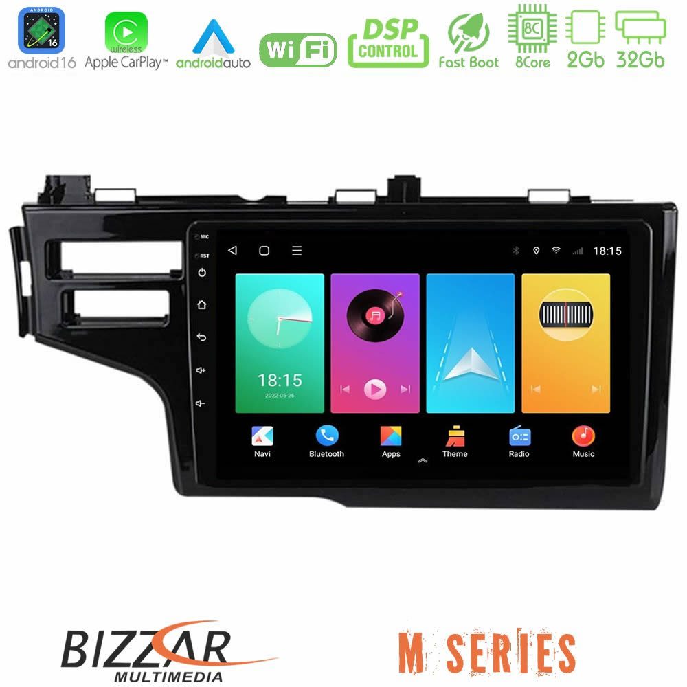 bizzar_m_hd0651 Bizzar M Series 8Core Android16 2+32GB Honda Jazz 2013-2020 Navigation Multimedia Tablet 9" - Image 1