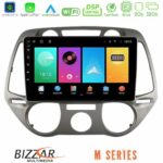 Bizzar M Series 8Core Android16 2+32GB  Hyundai i20 2009-2012 Manual A/C Navigation Multimedia Tablet 9"