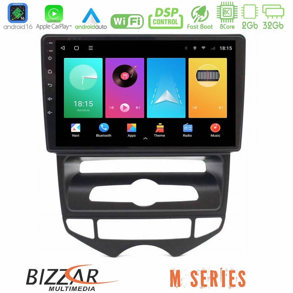 bizzar_m_hy1668 Bizzar M Series 8Core Android16 2+32GB Hyundai ix20 2010-2020 (AUTO A/C) Navigation Multimedia Tablet 10" - Image 1