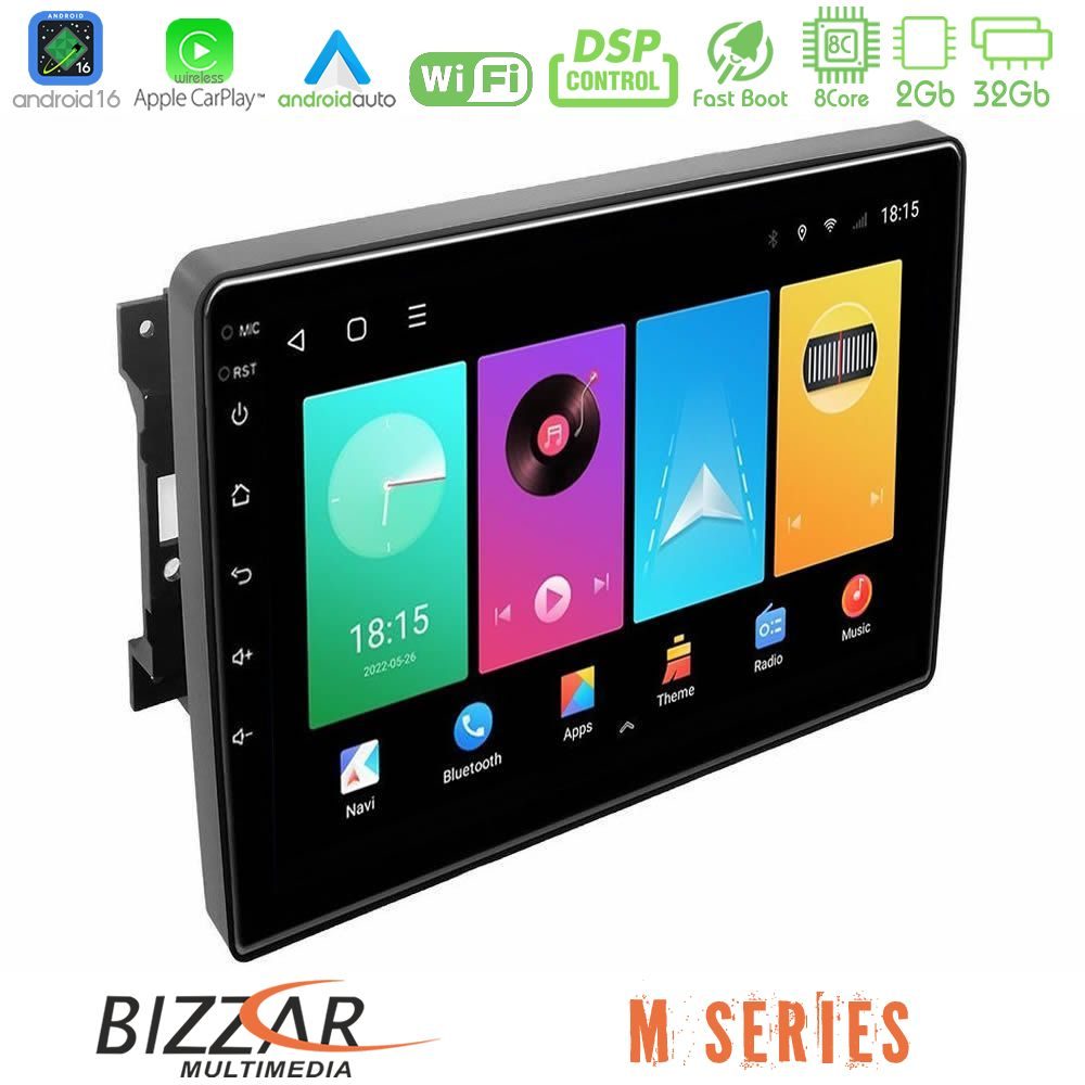 bizzar_m_jp0744 Bizzar M Series 8Core Android16 2+32GB Chrysler / Dodge / Jeep Navigation Multimedia Tablet 10" - Image 1