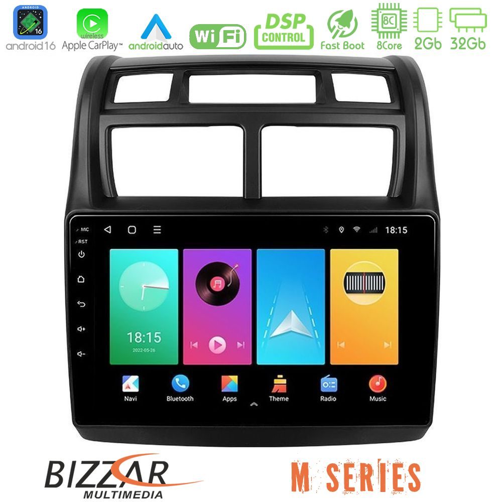 bizzar_m_ki0108 Bizzar M Series 8Core Android16 2+32GB Kia Sportage 2008-2011 Navigation Multimedia Tablet 9" - Image 1