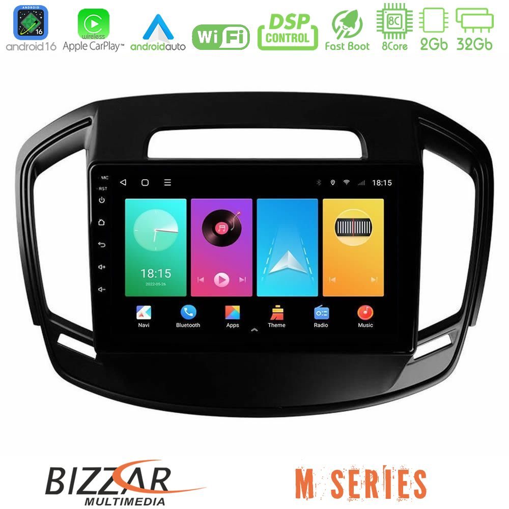bizzar_m_op0064 Bizzar M Series 8Core Android16 2+32GB Opel Insignia 2014-2017 Navigation Multimedia Tablet 9" - Image 1