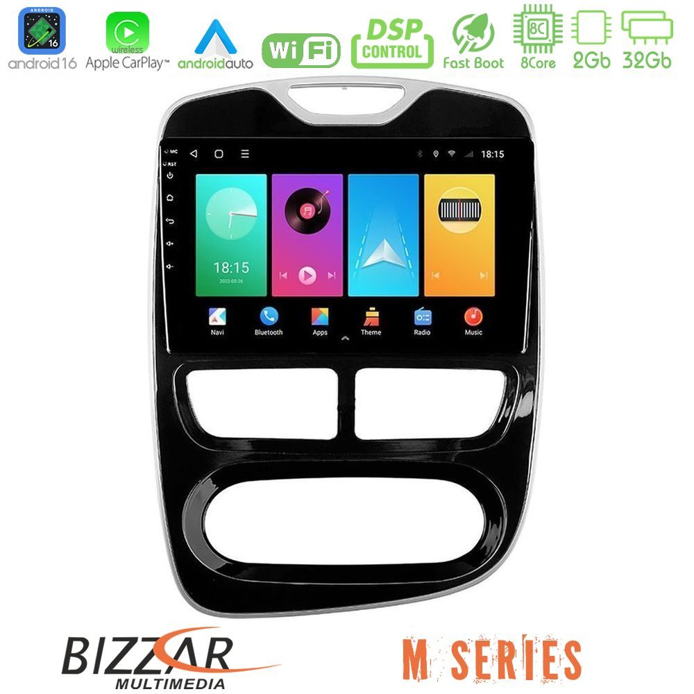 bizzar_m_rn1163 Bizzar M Series 8Core Android16 2+32GB Renault Clio 2012-2019 Navigation Multimedia Tablet 9" - Image 1