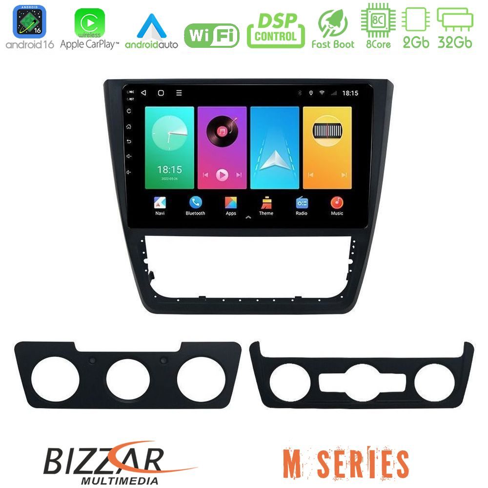 bizzar_m_sk0151 Bizzar M Series 8Core Android16 2+32GB Skoda Yeti 2009-> Navigation Multimedia Tablet 10" - Image 1