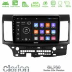 Clarion GL700 Lite Series 8Core Android ClarionOS 6+128GB Mitsubishi Lancer 2008 – 2015 Navigation Multimedia Tablet 10" Με Carplay & Android Auto