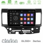 Clarion GL300+ Series 4Core Android ClarionOS 4+64GB  Mitsubishi Lancer 2008 – 2015 Navigation Multimedia Tablet 10"