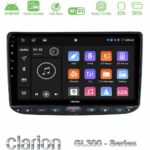 Clarion GL300 Series 4Core Android ClarionOS 2+32GB Fiat Punto/ Evo Navigation Multimedia Tablet 9" Με Carplay & Android Auto