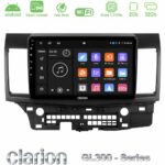 Clarion GL300 Series 4Core Android ClarionOS 2+32GB Mitsubishi Lancer 2008 – 2015 Navigation Multimedia Tablet 10" Με Carplay & Android Auto