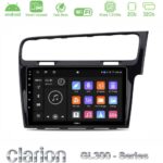 Clarion GL300 Series 4Core Android ClarionOS 2+32GB VW GOLF 7 RHD Navigation Multimedia Tablet 10" Με Carplay & Android Auto