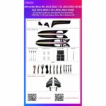 Ατμοσφαιρικός Φωτισμός Mercedes Benz ML/GL/GLE/GLS Class W166 2012-2019 OEM Ambient Light Kit 1:1