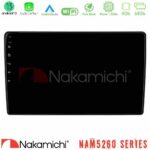 Nakamichi NAM5260 Series Ford Transit 2007 – 2013 4Core Android13 4+64GB Navigation Multimedia Tablet 10" Με Carplay & Android Auto