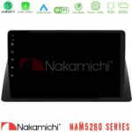 Nakamichi NAM5260 Series Honda WR-V 2024-> 4Core Android13 4+64GB Navigation Multimedia Tablet 10" Με Carplay & Android Auto
