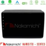 Nakamichi NAM5710 Series 8Core Android13 4+64GB  Fiat Ducato/Citroen Jumper/Peugeot Boxer Navigation Multimedia Tablet 9"