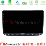 Nakamichi NAM5710 Series 8Core Android13 4+64GB  Fiat Punto/ Evo Navigation Multimedia Tablet 9"