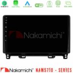 Nakamichi NAM5710 Series 8Core Android13 4+64GB  Honda Jazz RHD 2021-2025 Navigation Multimedia Tablet 10"