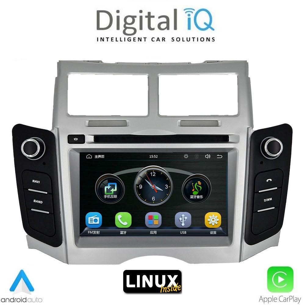 BLA029LX DIGITAL IQ BLA 029_CPA (7" DECK) MULTIMEDIA LINUX SYSTEM for TOYOTA YARIS mod. 2006-2011 - Image 1