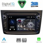 DIGITAL IQ BLE 357BL_CPA (7" DECK) MULTIMEDIA SYSTEM for ALFA ROMEO MITO mod. 2008-2018 (BLACK)