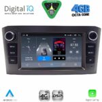 DIGITAL IQ BLG 409BL_CPA (7″ DECK) MULTIMEDIA OEM for TOYOTA AVENSIS (T27) mod. 2009-2016 (BLACK)