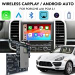 LENOVO LTP BSJ 9013W CPAA (WIRELESS CARPLAY / ANDROID AUTO BOX with 2 CAMERA IN for PORSCHE mod. 2010-2016 with PCM 3.1)