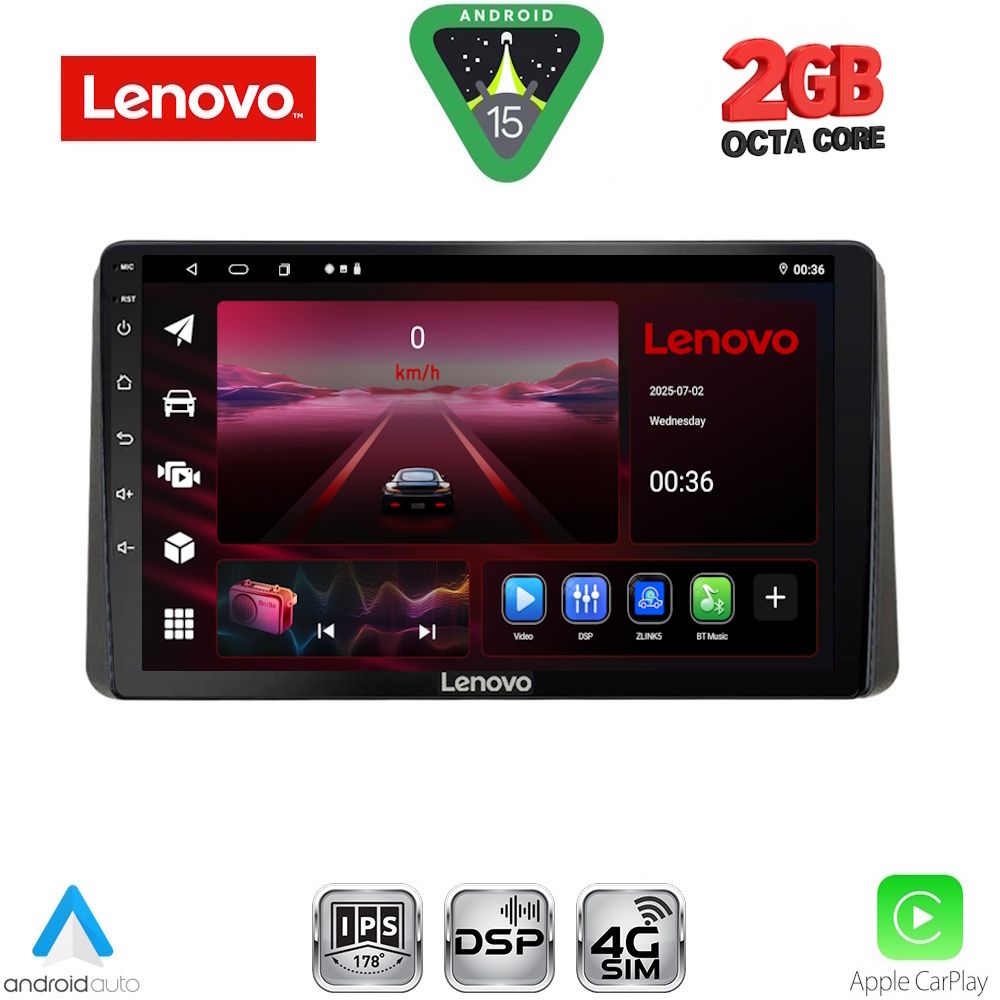 LVF5209_15 LENOVO LVF 5209_CPA (10inc) MULTIMEDIA TABLET for HONDA WR-V mod. 2022+ - Image 1