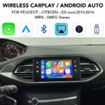 LENOVO LTP BX 3016W CPAΑ (WIRELESS CARPLAY / ANDROID AUTO BOX with 2 CAMERA IN for  PEUGEOT - CITROEN - DS mod. 2013-2017)
