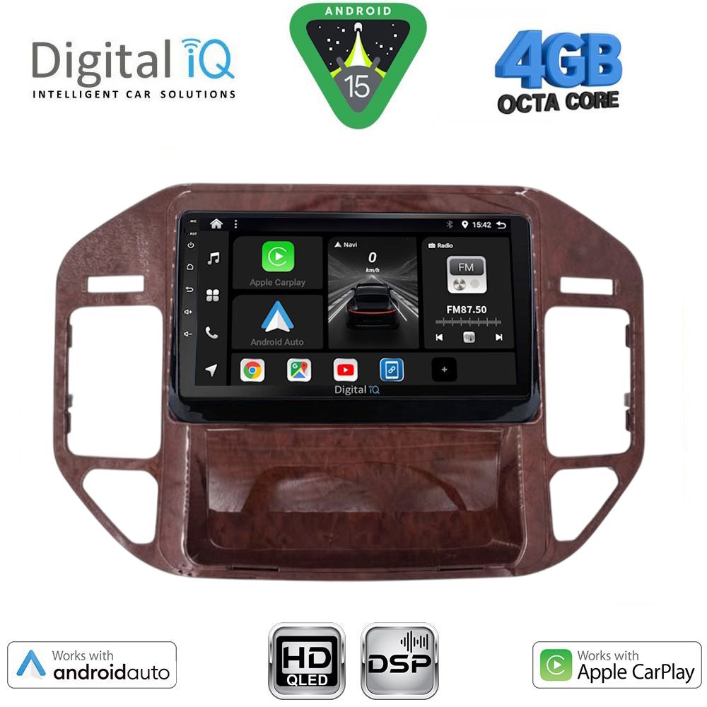 BXF16444BR_15 DIGITAL IQ BXF 16444BR_CPAA (9inc) MULTIMEDIA TABLET for MITSUBISHI PAJERO mod. 1999-2006 - Image 1