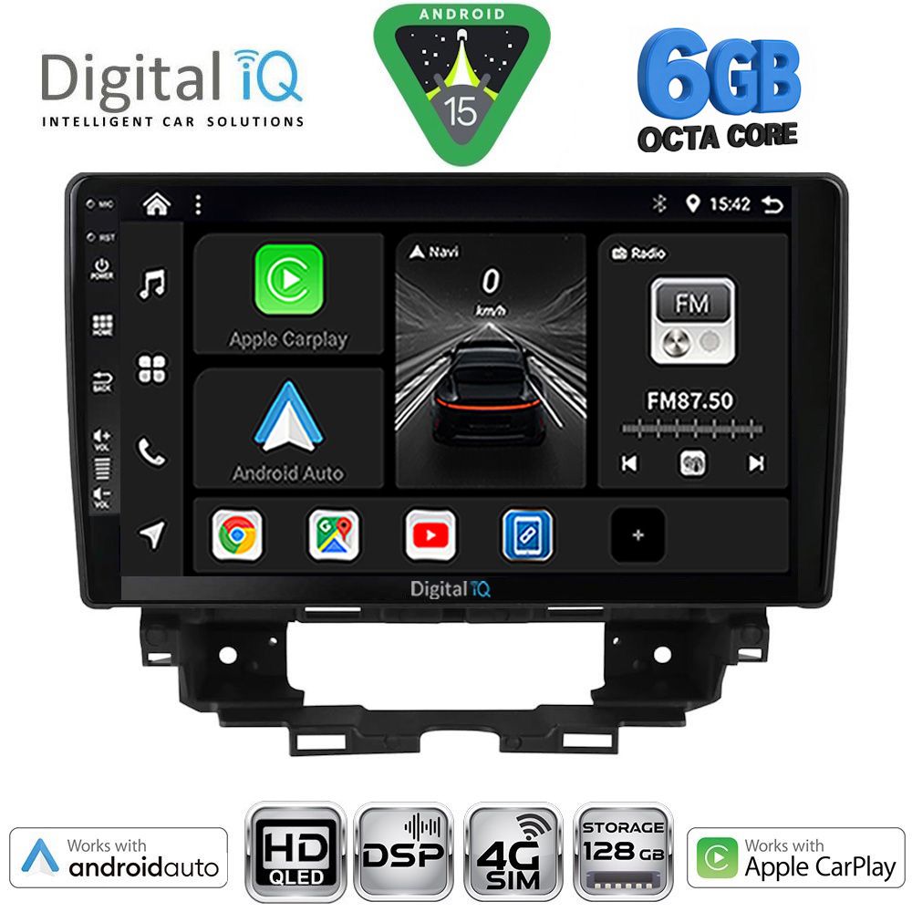 BXF17557_15 DIGITAL IQ BXF 17557_CPAA (10inc) MULTIMEDIA TABLET for RENAULT KANGOO mod. 2021+ - Image 1