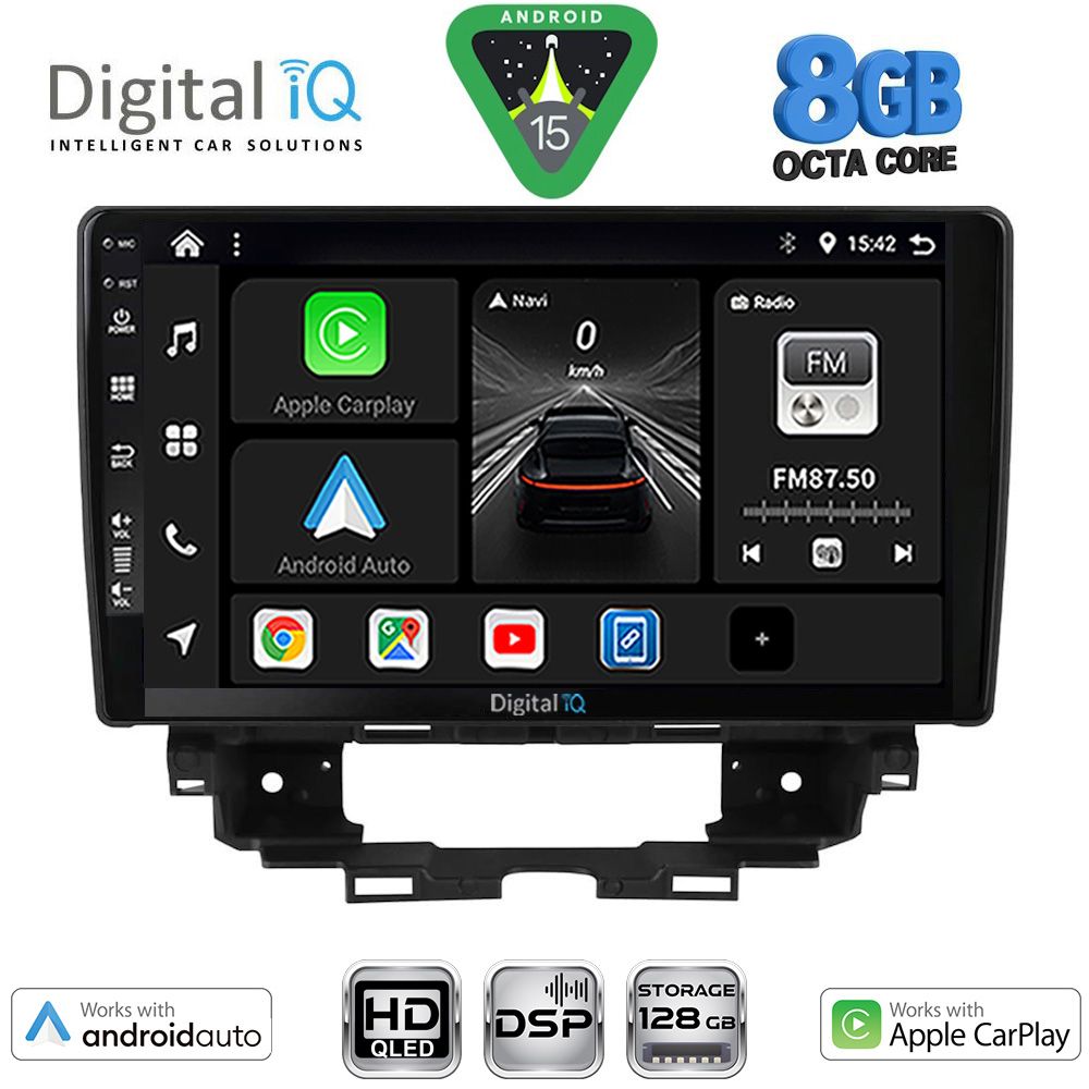 BXF18557_15 DIGITAL IQ BXF 18557_CPAA (10inc) MULTIMEDIA TABLET for RENAULT KANGOO mod. 2021+ - Image 1