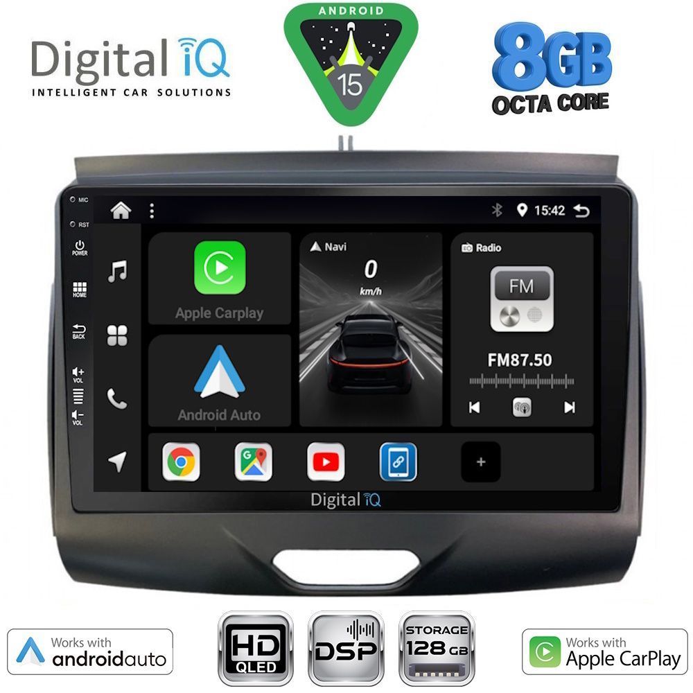 BXF7172_15_ DIGITAL IQ BXF 18172B_CPAA (9inc) MULTIMEDIA TABLET for FORD RANGER mod. 2015-2018 - Image 1