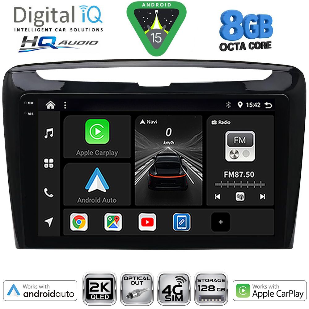 BXK20334_15 DIGITAL IQ BXK 20334_CPAA (9inc) MULTIMEDIA TABLET for LANCIA YPSILON mod. 2011+ - Image 1