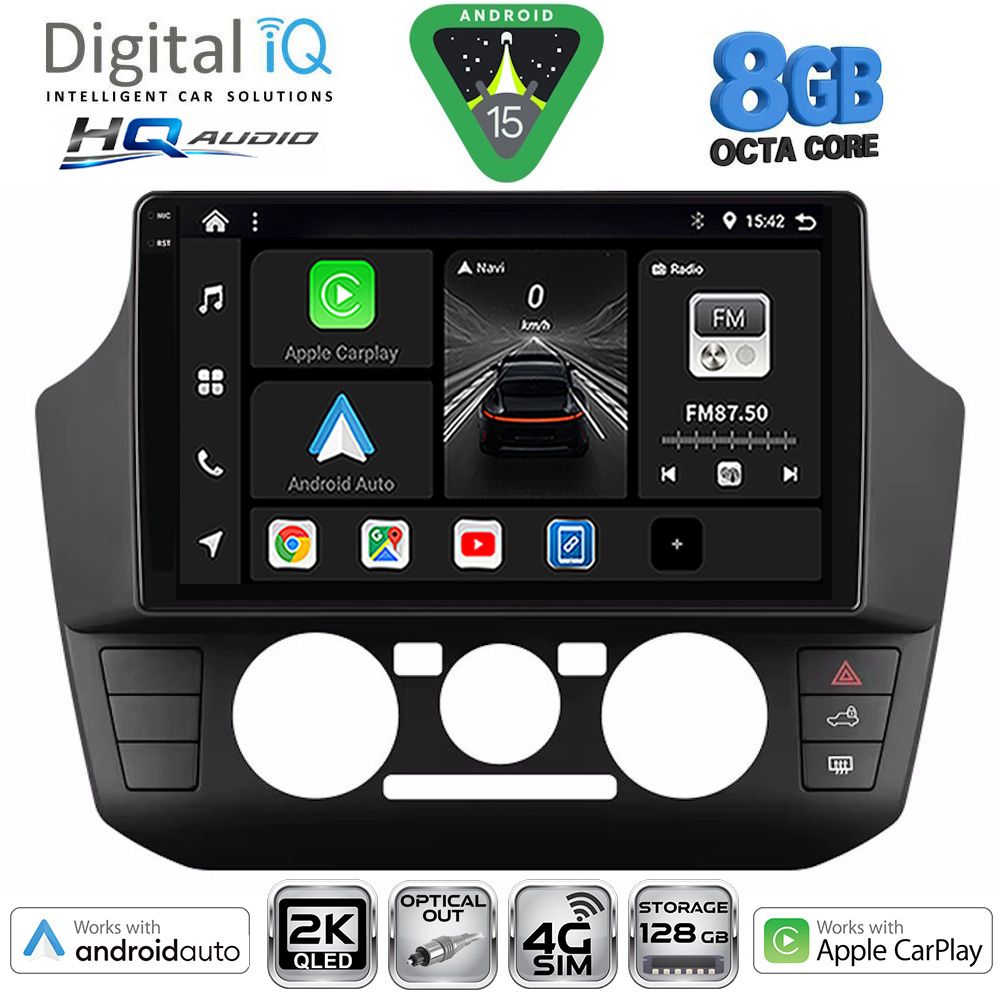 BXK20774_15 DIGITAL IQ BXK 20774_CPAA (9inc) MULTIMEDIA TABLET for SEAT MII - SKODA CITIGO - VW UP mod. 2017-2023 - Image 1