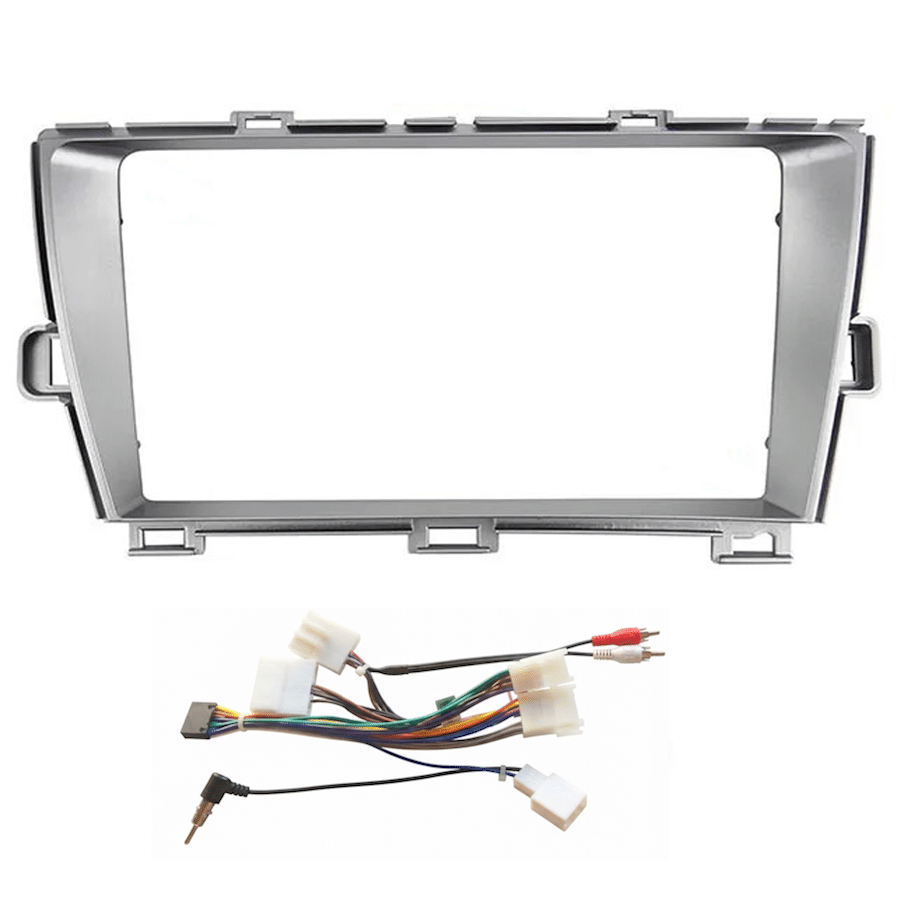 CR726SL DIQ CR0726SL RHD (FRAME 9" SILVER for TOYOTA PRIUS mod. 2009-2015) - Image 1