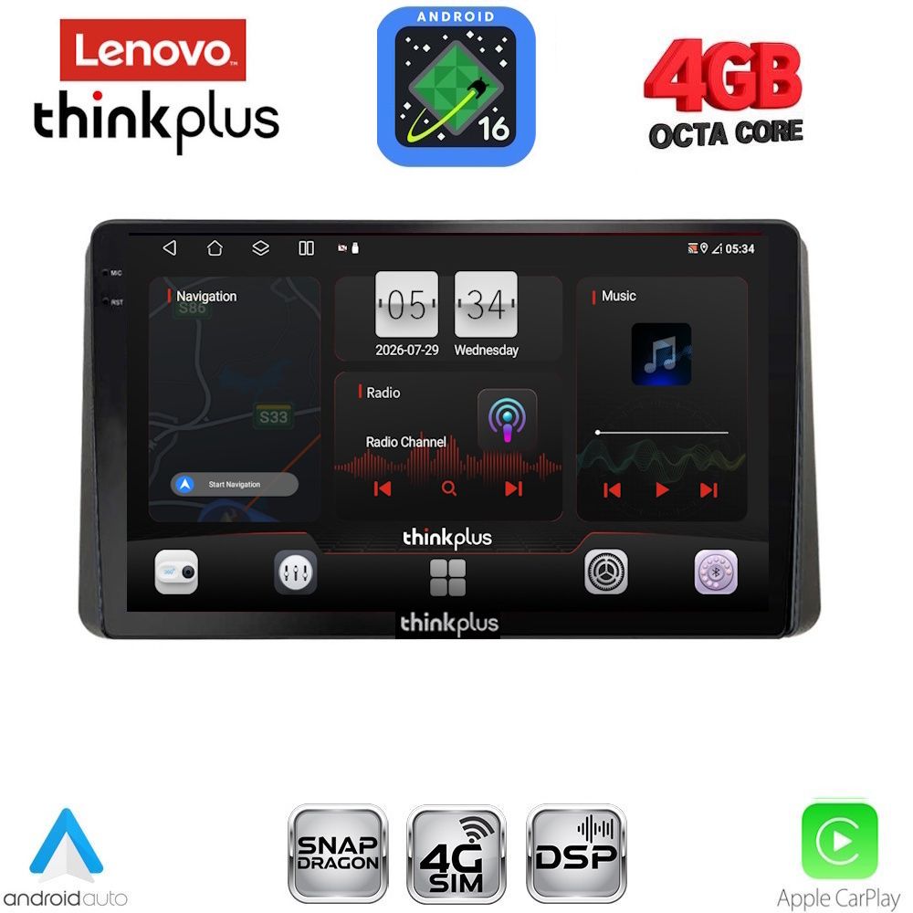 LTG7209-16 LENOVO LTG 7209_CPA (10inc) MULTIMEDIA TABLET for HONDA WR-V mod. 2022+ - Image 1