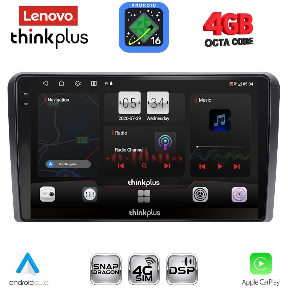 LTG7213_16 LENOVO LTG 7213_CPA (10inc) MULTIMEDIA TABLET for HONDA JAZZ mod. 2019-2026 - Image 1