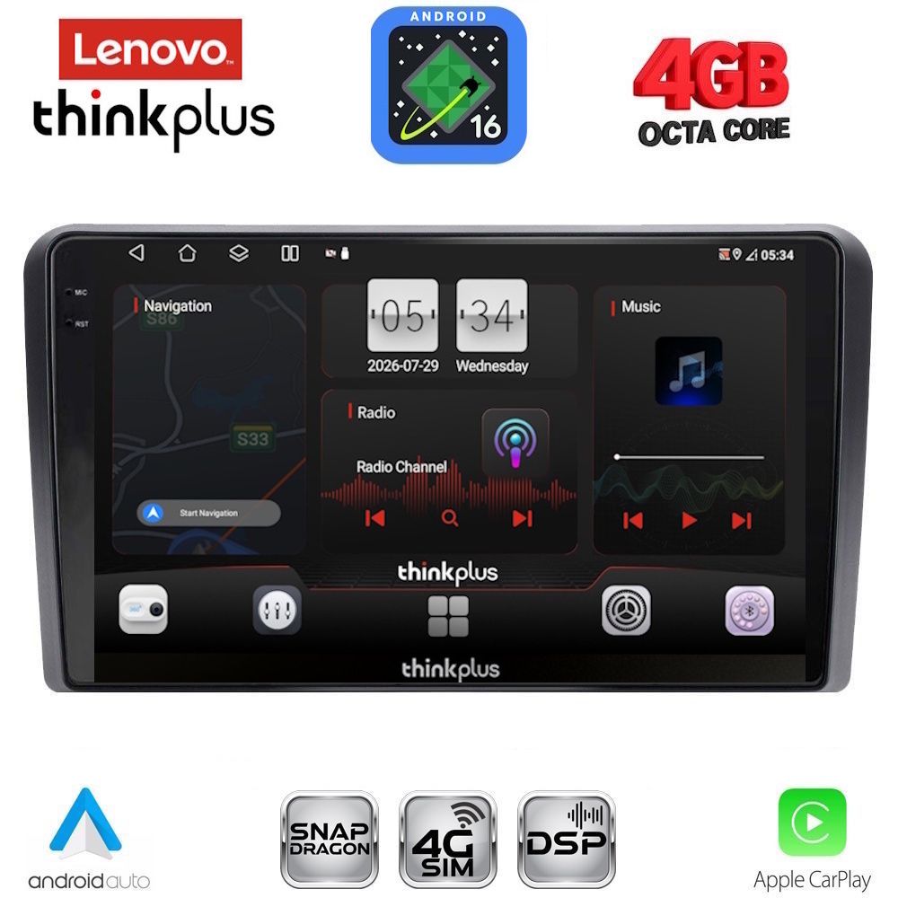 LTG7441_16 LENOVO LTG 7441_CPA (9inc) MULTIMEDIA TABLET for MITSUBISHI OUTLANDER mod. 2001-2005 - Image 1