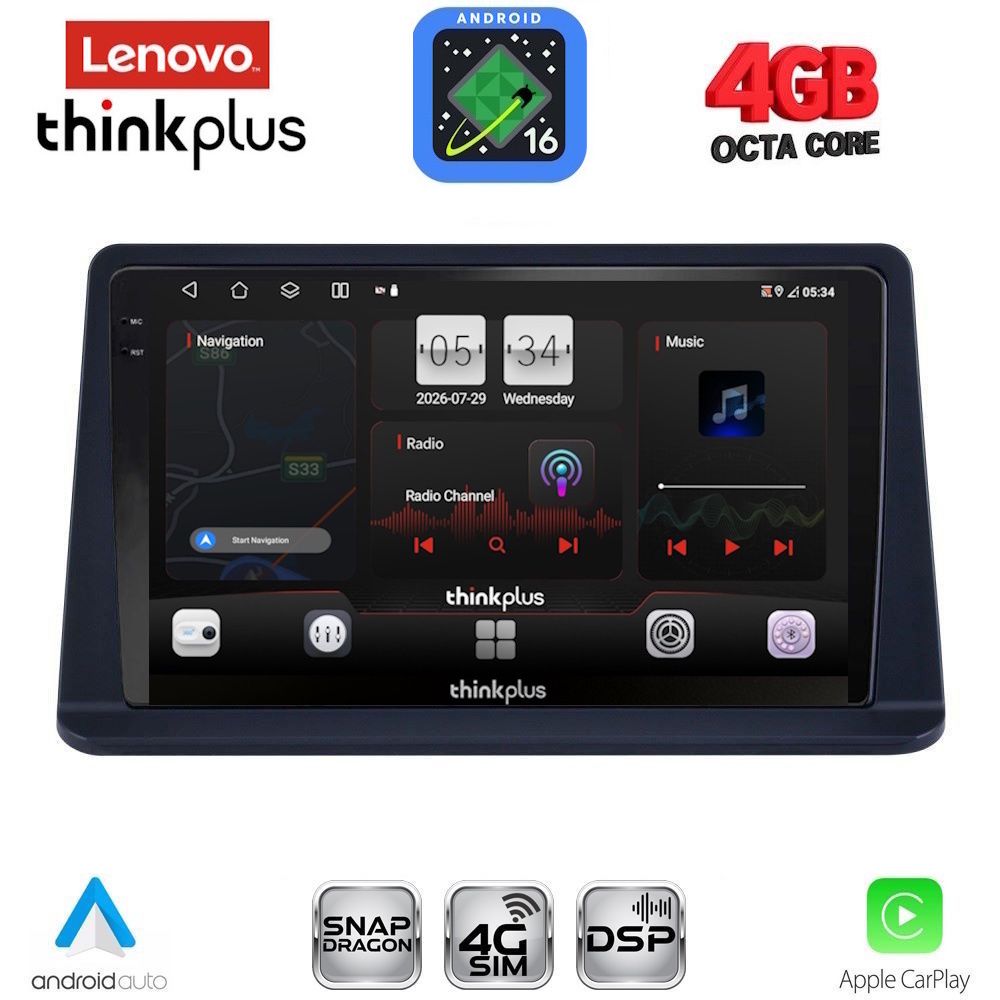 LTG7445_16 LENOVO LTG 7445_CPA (9inc) MULTIMEDIA TABLET for MITSUBISHI PAJERO mod. 1999-2006 - Image 1