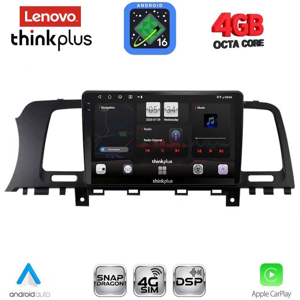 LTG7462_16 LENOVO LTG 7462_CPA (9inc) MULTIMEDIA TABLET for NISSAN MURANO mod. 2007-2014 - Image 1