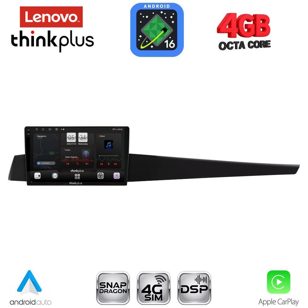 LTG7552_16 LENOVO LTG 7552_CPA (10inc) MULTIMEDIA TABLET for RENAULT LAGUNA mod. 2007-2015 - Image 1