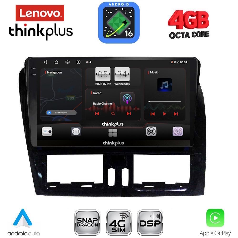LTG7787_16 LENOVO LTG 7787_CPA (9inc) MULTIMEDIA TABLET for VOLVO XC60 mod. 2009-2017 - Image 1