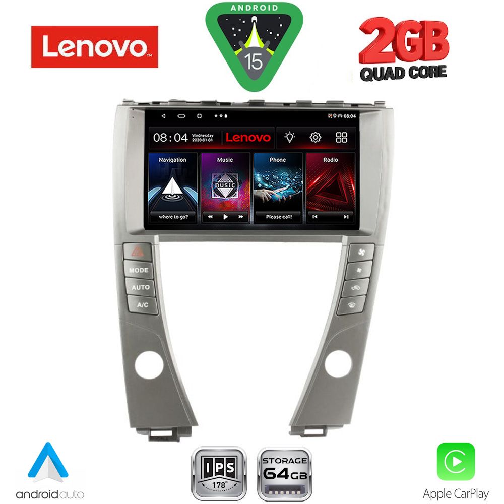 LVD2342B_15 LENOVO LVD 2342B_CPA (9inc) MULTIMEDIA TABLET for LEXUS ES mod. 2006-2013 - Image 1