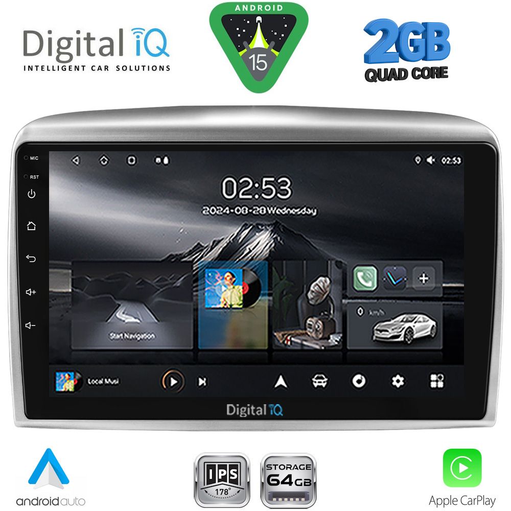 RSD1333_15 DIGITAL IQ RSD 1333_CPA (9inc) MULTIMEDIA TABLET for LANCIA YPSILON mod. 2006-2011 - Image 1