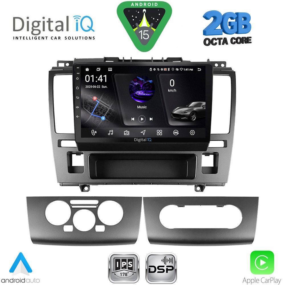 RSF4465_15-1 DIGITAL IQ RSF 4465A_CPA (9inc) MULTIMEDIA TABLET for NISSAN TIDA mod. 2004-2013 - Image 1