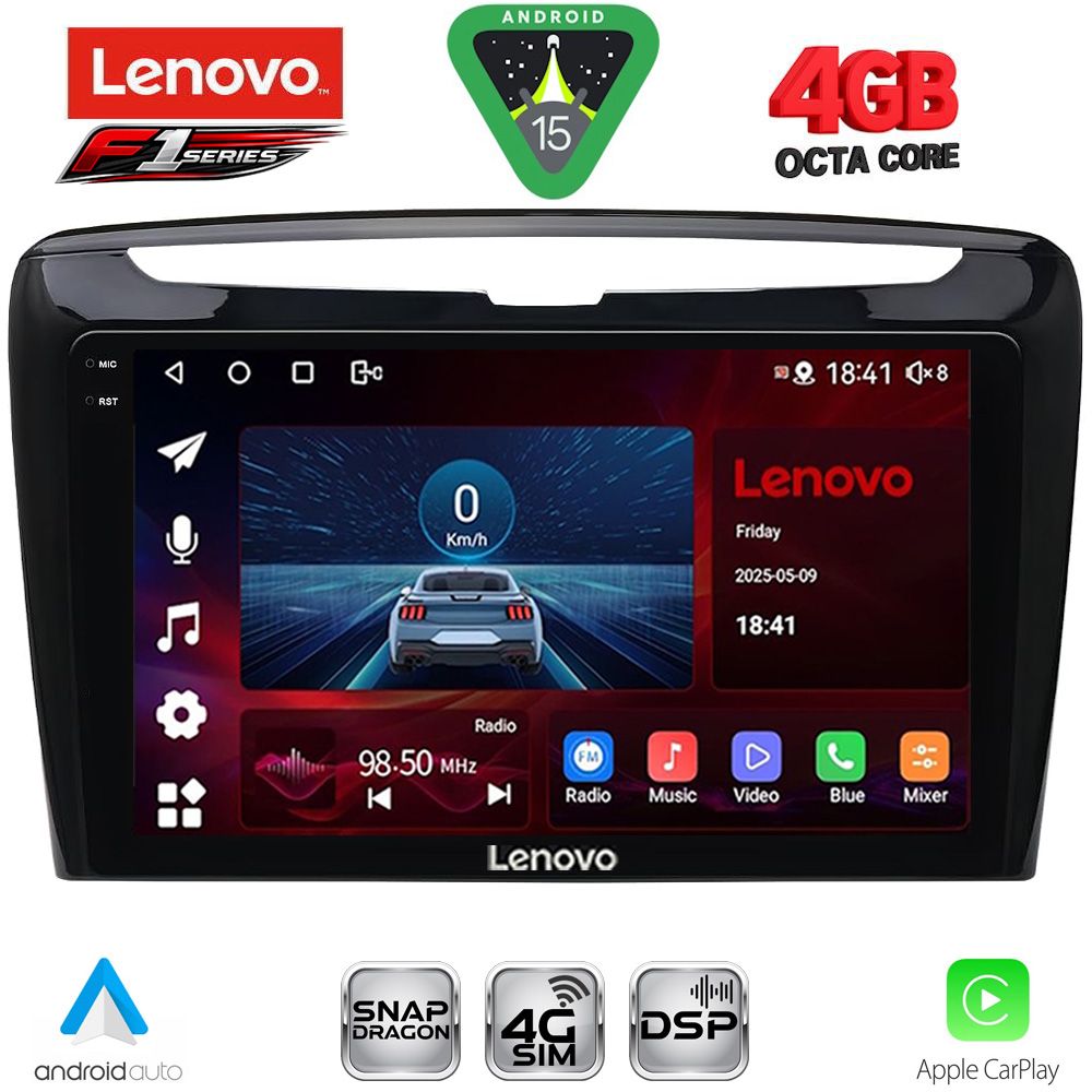 SSQ9334_15 LENOVO SSQ 9334_CPA (9inc) MULTIMEDIA TABLET for LANCIA YPSILON mod. 2011+ - Image 1