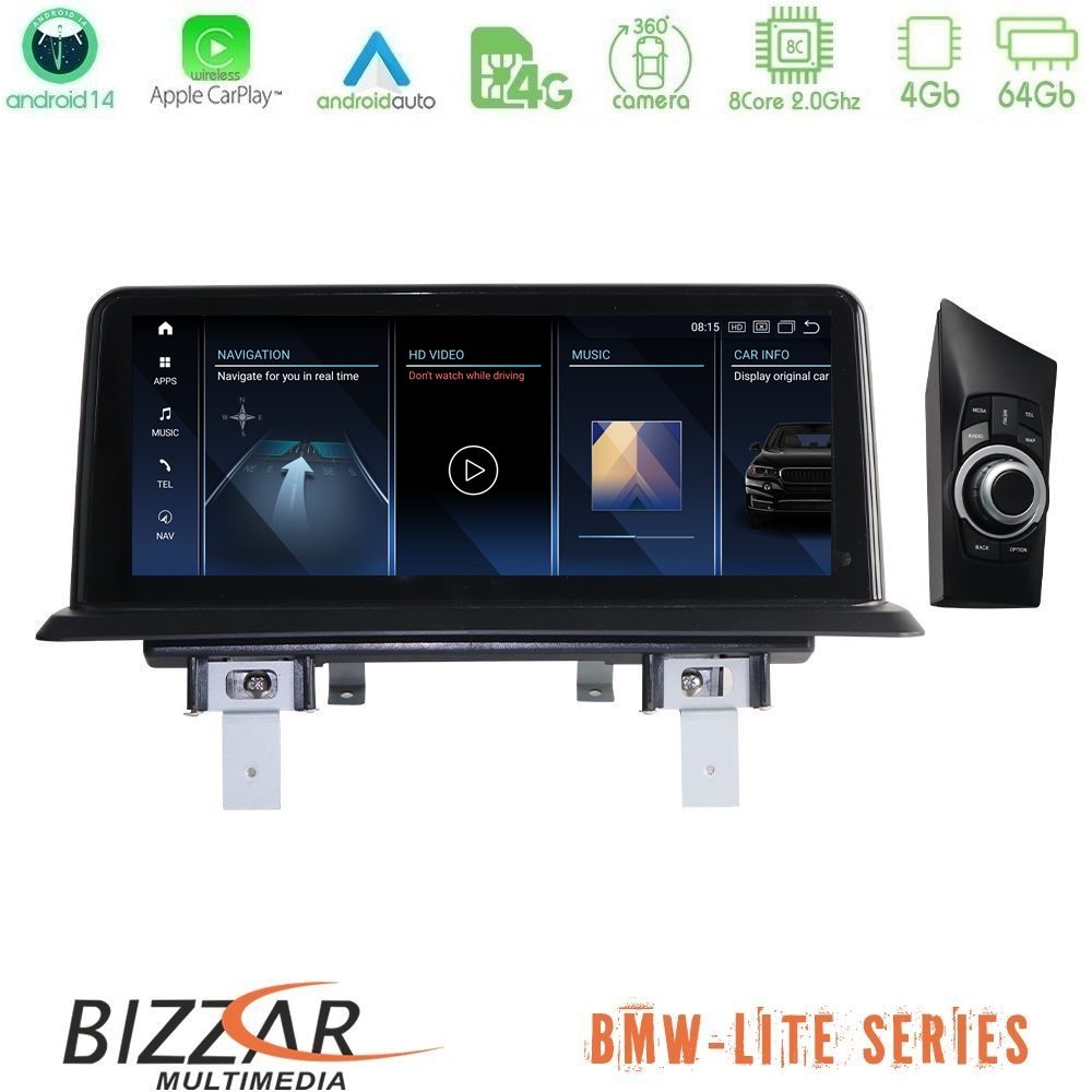 bizzar_am_bmc8306 Bizzar Lite Series BMW Χ3 series Ε83 (χωρίς οθόνη) Android14 8Core (4+64GB) Navigation Multimedia 10.25" - Image 1