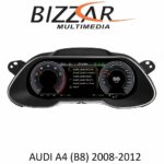 Bizzar Digital Cluster AUDI A4 (B8) 2008-2012 Digital HD LCD Instrument Cluster 12.3" με Carplay | HDMI in