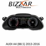 Bizzar Digital Cluster AUDI A4 (B8.5) 2013-2016 Digital HD LCD Instrument Cluster 12.3" με Carplay | HDMI in