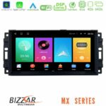 Bizzar MX Series Jeep 8core Android16 4+64GB Navigation Multimedia Deckless 7" με Carplay/AndroidAuto (OEM Style)